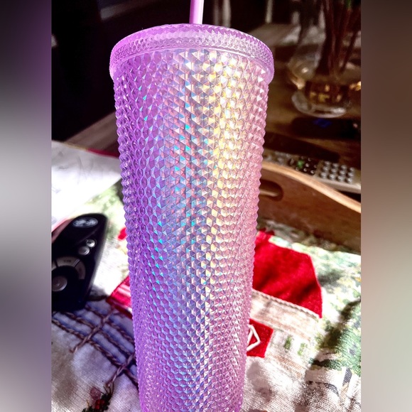 Starbucks Inspired 24oz Sakura Pink Studded Tumbler - Picture 1 of 9